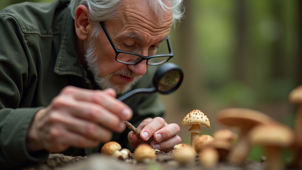 Grybų identifikavimo sesija